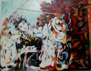 Ref.: C.00300 Autor: Joaquina Díaz Candelas. Medidas: 55 x 45 cm Técnica: Óleo sobre lienzo.