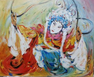 Ref.:C.00301 Autor: Joaquina Diaz Candelas Medidas: 55 x 45 cm Técnica: Óleo sobre lienzo.