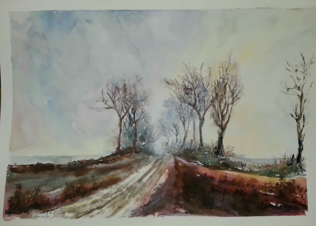 Camino que llega a Peralvillo.