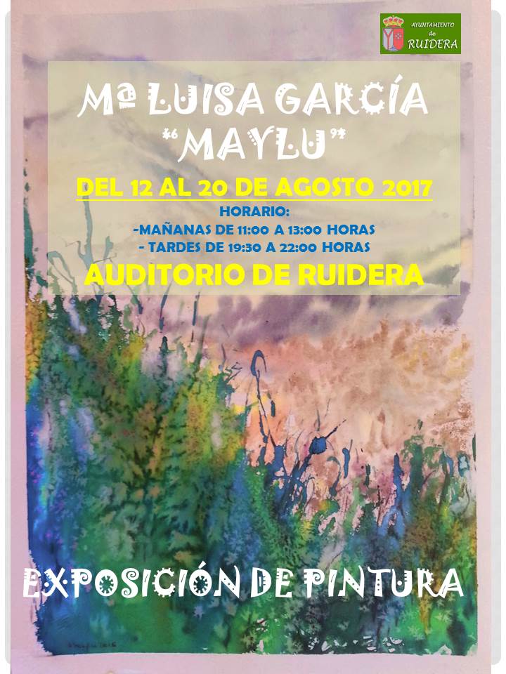 CARTEL EXPOSICION RUIDERA 2017