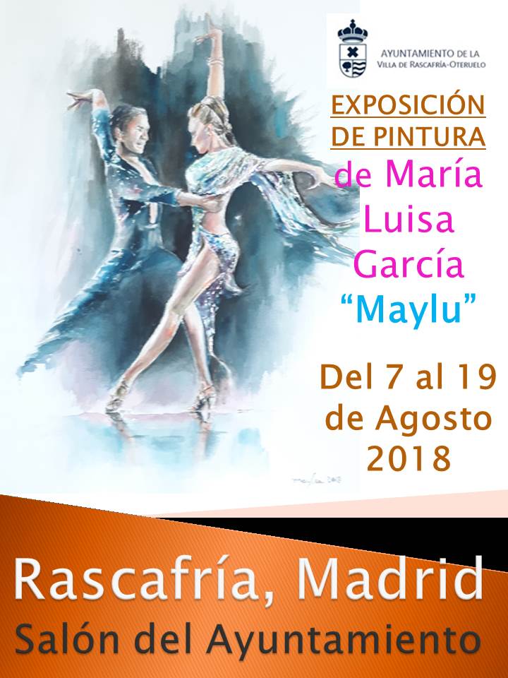 cartel exposición Rascafría 2018